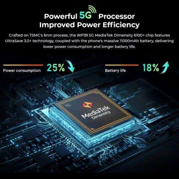 ⁦هاتف Oukitel WP39 Pro 5G⁩ - الصورة ⁦4⁩