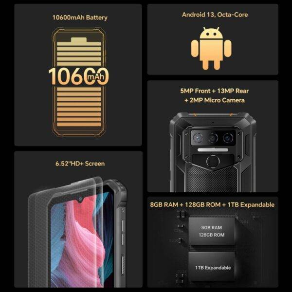 ⁦Oukitel WP23 Pro⁩ - الصورة ⁦4⁩