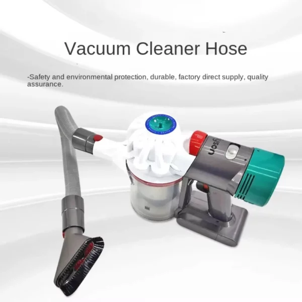 ⁦إكسسوارات مكنسة كهربائية أجزاء خرطوم أنبوب تمديد مرن ملحقات أنبوب تلسكوبي لـ Dyson V7 و V8 و V10 و V11 و V12 و V15 و G5 - اللون الرمادي⁩ - الصورة ⁦4⁩