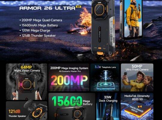 هاتف Ulefone Armor 26 فائق التحمل