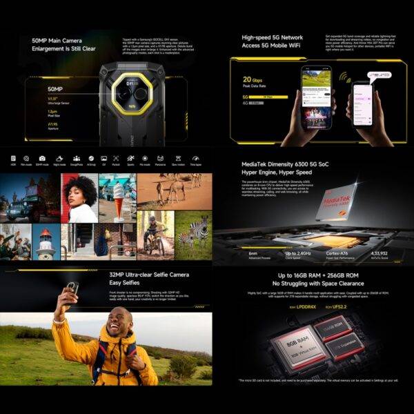 ⁦هاتف Ulefone Armor Mini 20T Pro⁩ - الصورة ⁦6⁩