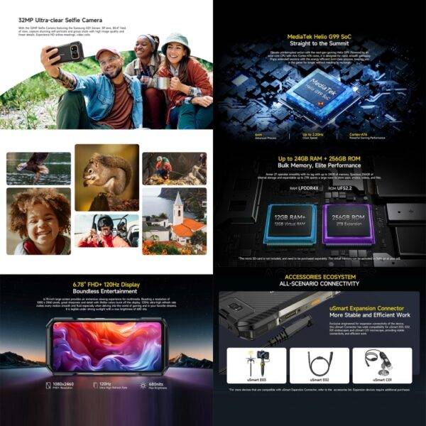 ⁦هاتف Ulefone Armor 27 Rugged⁩ - الصورة ⁦6⁩