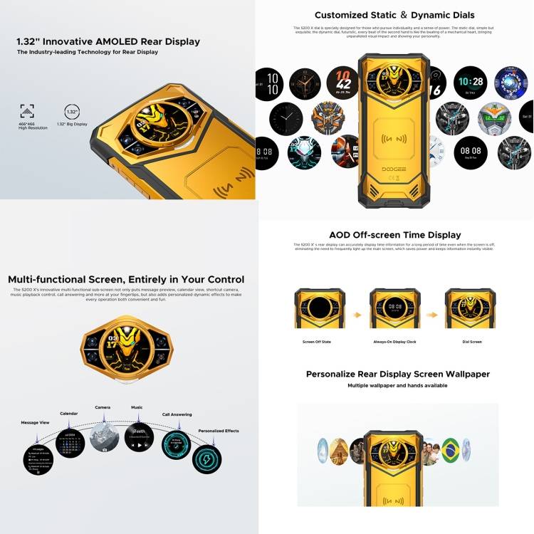 هاتف DOOGEE S200X AI Rugged - الصورة 6