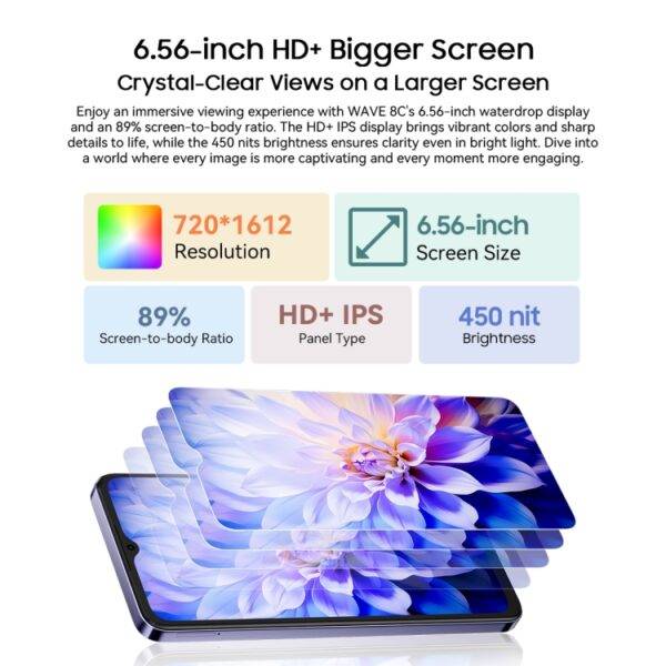 ⁦هاتف Blackview WAVE 8C⁩ - الصورة ⁦7⁩