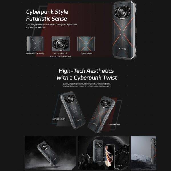 ⁦DOOGEE S Cyber⁩ - الصورة ⁦7⁩