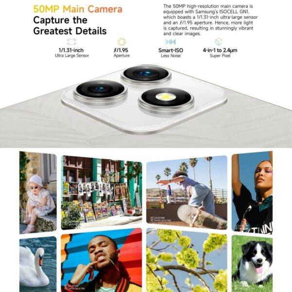 ⁦Ulefone Note 18 Ultra، 6⁩ - الصورة ⁦8⁩