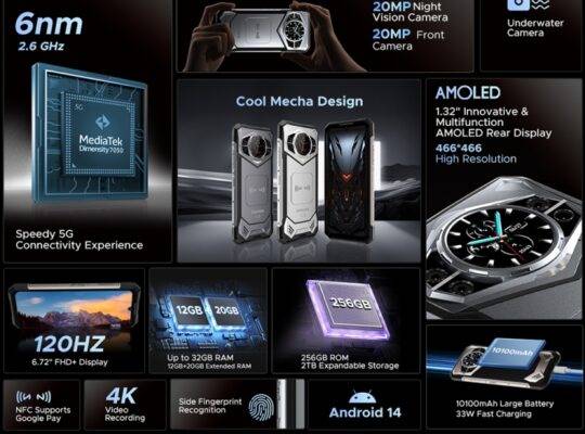 هاتف DOOGEE S200 Rugged