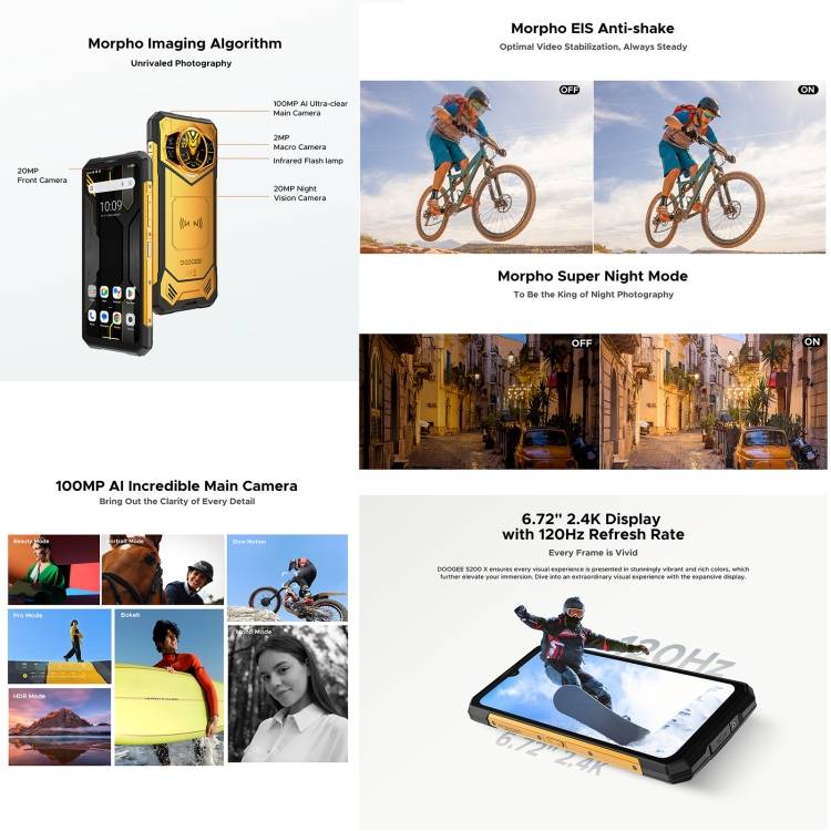 هاتف DOOGEE S200X AI Rugged - الصورة 8