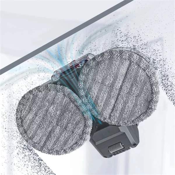⁦ملحق رأس الممسحة الكهربائية لـ Dyson V7 V8 V10 V11 مع خزان مياه و 6 وسادات ممسحة. ABS عالي الجودة لتنظيف الأرضيات المتنوع⁩ - الصورة ⁦9⁩