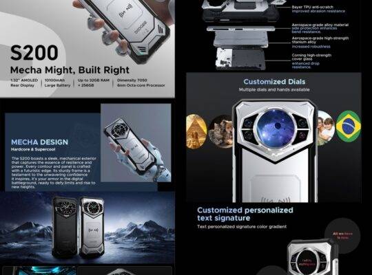 هاتف DOOGEE S200 Rugged