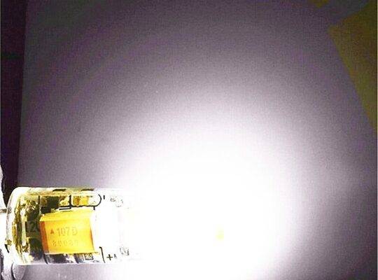 10 قطعة G4 T3 COB1505 4 واط 400lm LED لمبة إضاءة ثنائية دبوس للخزانة ضوء أضواء السقف