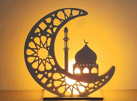 أضواء led خشبية