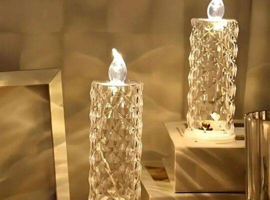مصباح شمعة إلكتروني LED