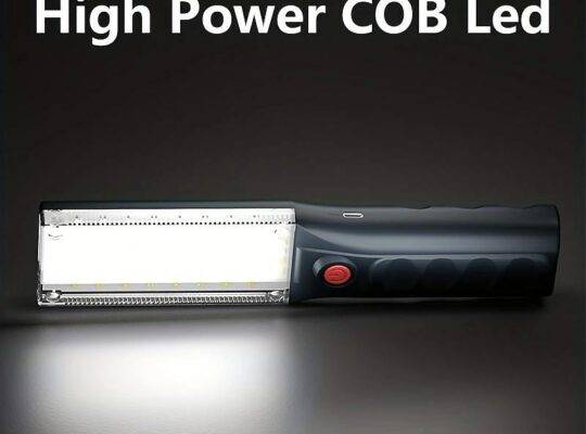 ضوء عمل LED، مصباح يدوي LED فائق السطوع