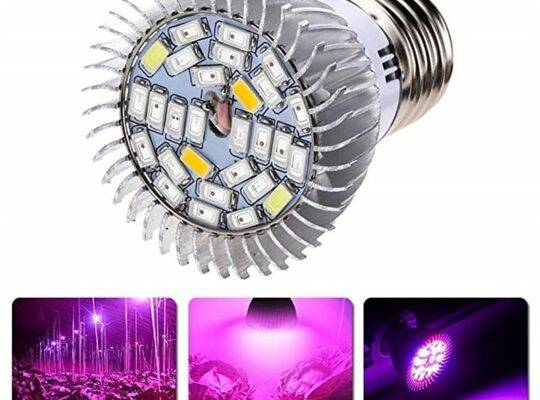 4 قطع كامل الطيف led تنمو ضوء