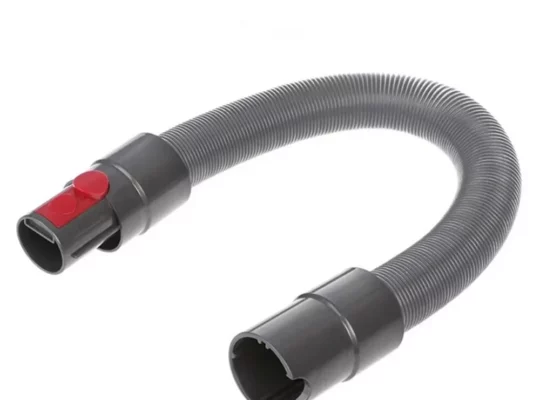 إكسسوارات مكنسة كهربائية أجزاء خرطوم أنبوب تمديد مرن ملحقات أنبوب تلسكوبي لـ Dyson V7 و V8 و V10 و V11 و V12 و V15 و G5 – اللون الرمادي