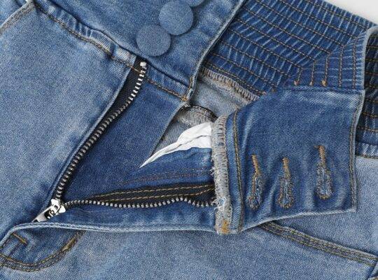بنطلون جينز High Waist Skinny