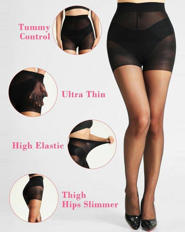 جوارب طويلة شفافة من ChicMe ShapeSculpt