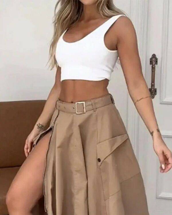 ⁦تنورة ماكسي⁩ - الصورة ⁦2⁩