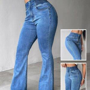 بنطلون جينز High Waist Skinny