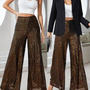 بنطلون سهرة واسع