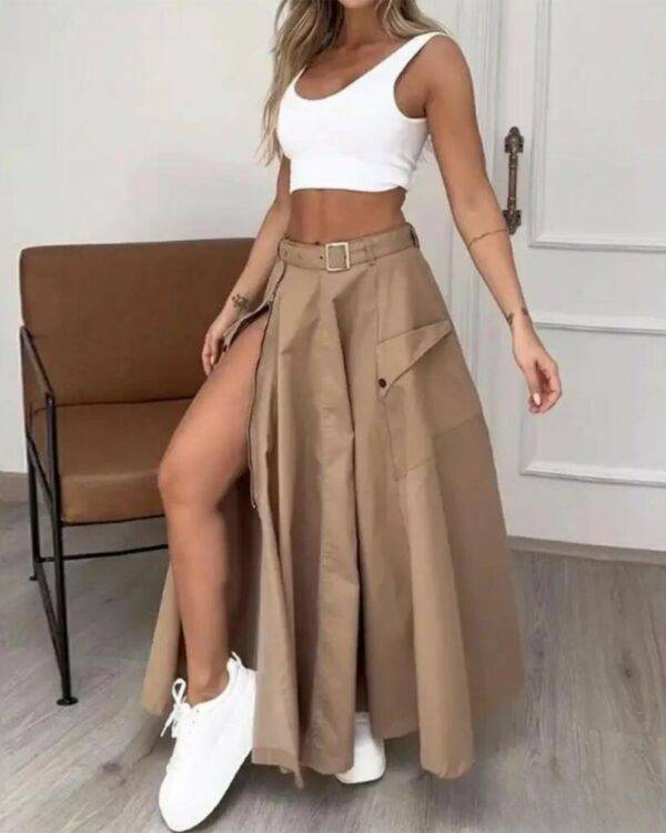 ⁦تنورة ماكسي⁩ - الصورة ⁦3⁩