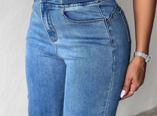بنطلون جينز High Waist Skinny
