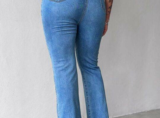 بنطلون جينز High Waist Skinny