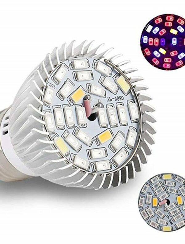 4 قطع كامل الطيف led تنمو ضوء