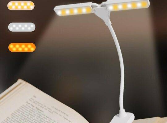 مصابيح كتب 14 ليد للقراءة في السرير تحكم باللمس