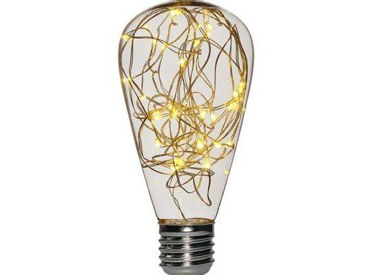 led الجنية سلسلة ليلة ضوء لمبة t64 e26 الدافئة الأبيض