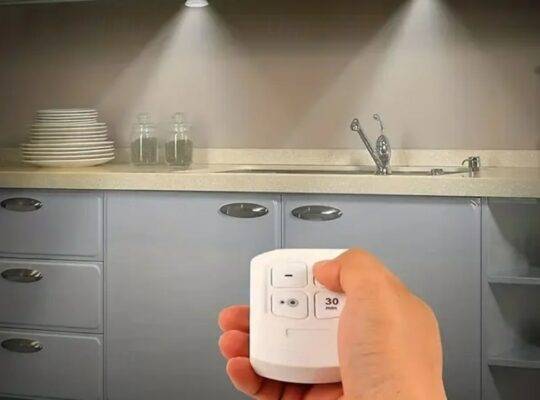 مجموعة مصابيح LED تعمل باللمس مكونة من 3 قطع
