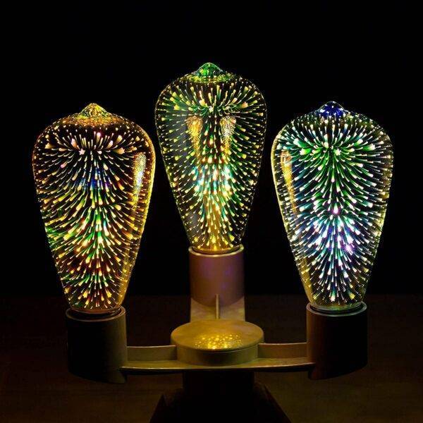 ⁦6 قطع 3d الألعاب النارية ضوء⁩ - الصورة ⁦3⁩