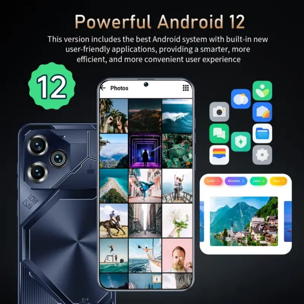 ⁦جوال محمول F5 2024 بنظام أندرويد 12⁩ - الصورة ⁦4⁩