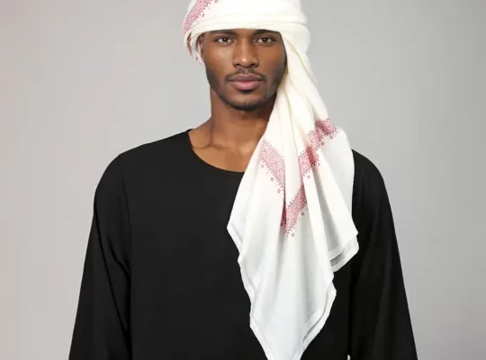 1 قطعة من شال الصلاة البوليستر الرجالي…