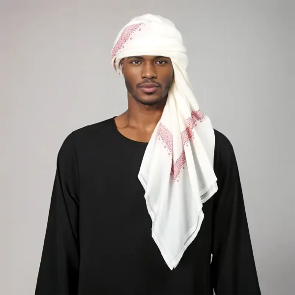 ⁦1 قطعة من شال الصلاة البوليستر الرجالي...⁩ - الصورة ⁦4⁩