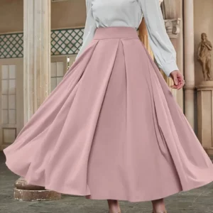 تنورة ميدي أنيقة بليسيه للنساء…