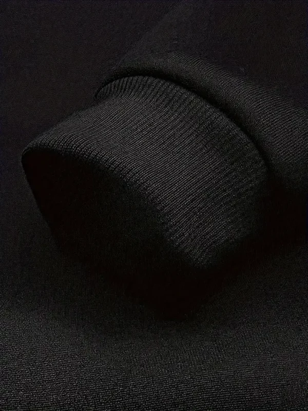 ⁦سويت شيرت كاجوال بغطاء للرأس للأولاد مع طباعة قلب الفهد، نسيج بوليستر 100%، تمتد قليلاً،⁩ - الصورة ⁦2⁩