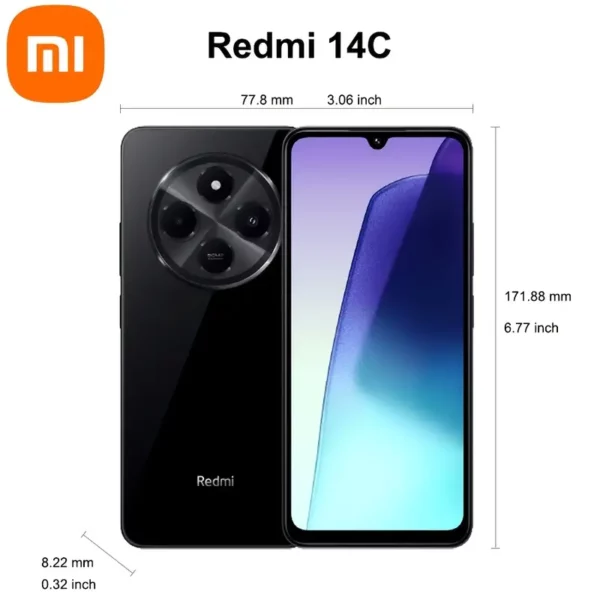 ⁦شاومي ريدمي 14C 4G LTE (128GB + 4GB...⁩ - الصورة ⁦4⁩