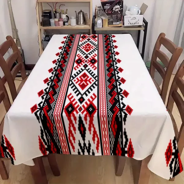 ⁦1 قطعة مفرش طاولة زخرفي⁩ - الصورة ⁦3⁩