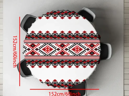 1 قطعة مفرش طاولة زخرفي
