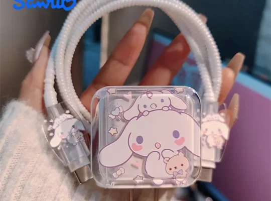 غطاء حماية كابل USB Sanrio لـ Apple 15 …