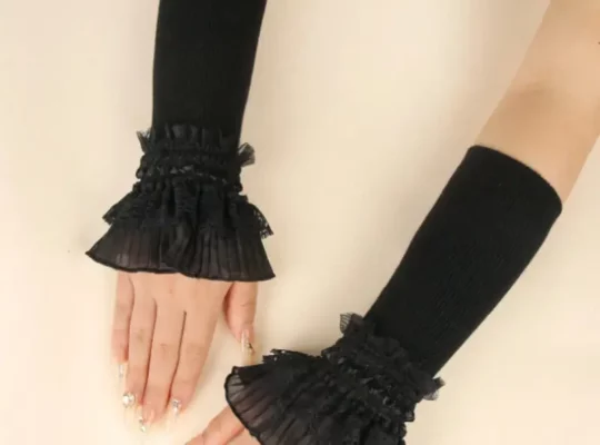 قفازات نسائية مرنة للأصابع بتصميم عصري