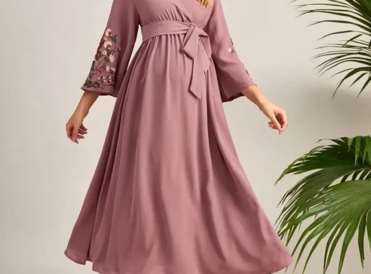 فستان مكسيكي أنيق للحوامل …