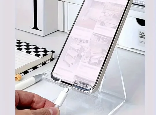 حامل هاتف أكريليك قابل للتعديل…