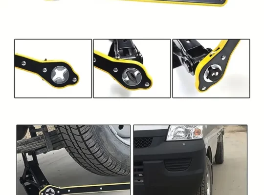 مفتاح راتشيت بتصميم مقبض دوار 360
