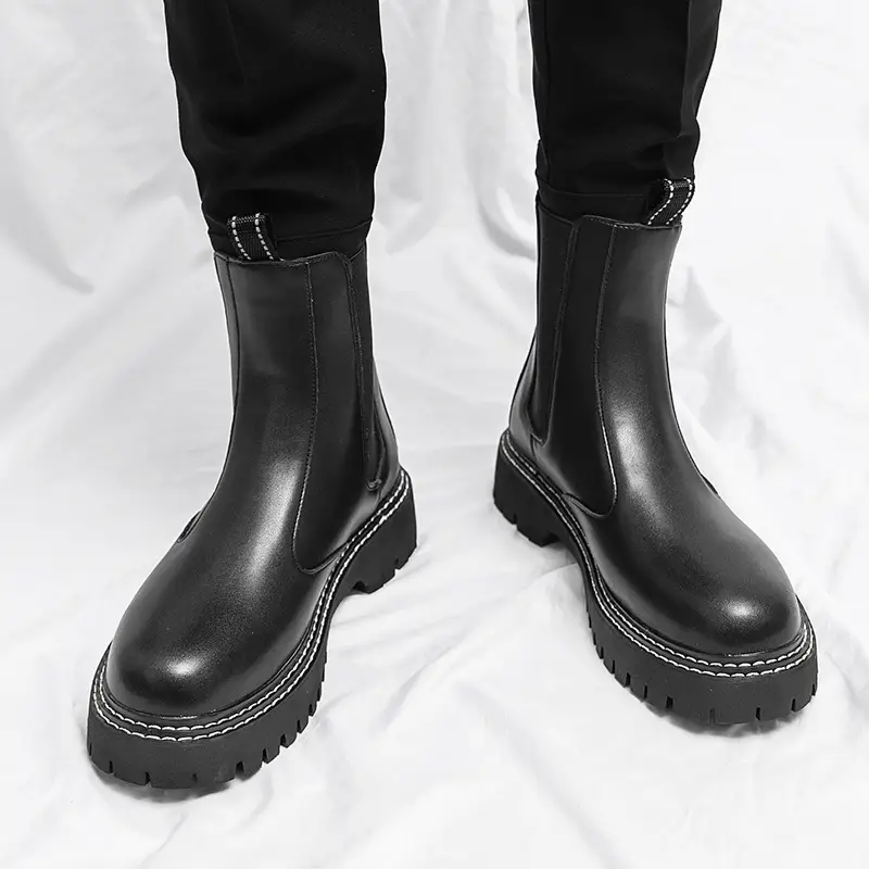 أحذية مشي بريطانية كلاسيكية أنيقة للرجال، ناضجة وأنيقة، مناسبة للفعاليات الرسمية للرجال، العروض، الولائم، الاحتفالات، والأعراس.