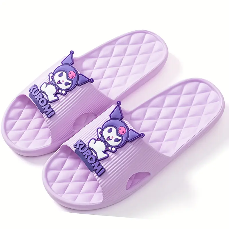 أحذية كرتونية لطيفة من سانريو ميلوديز، للهللو كيتي، لسينامورول، لكورومي، للاستخدام المنزلي، مناسبة للارتداء العارض في الأماكن الداخلية والخارجية، هدايا ملابس عصرية