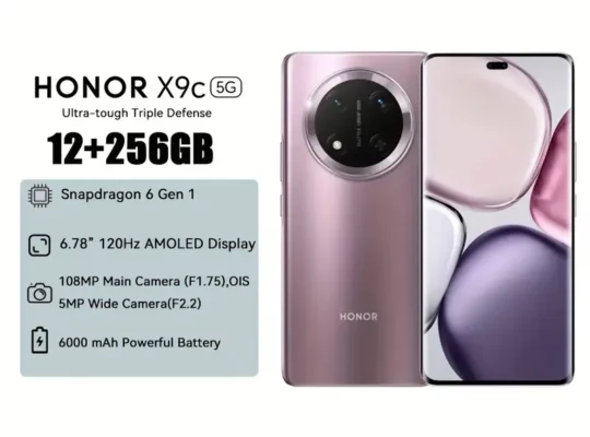 هاتف Honor X9c 5G الإصدار العالمي 12+256GB
