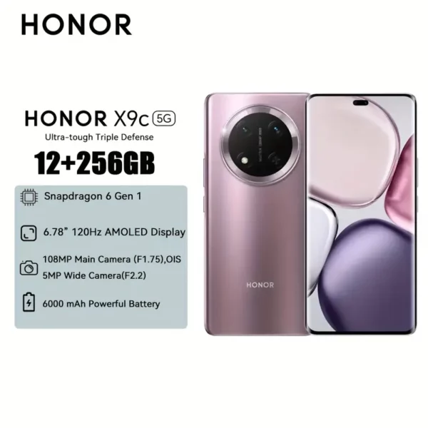 ⁦هاتف Honor X9c 5G الإصدار العالمي 12+256GB⁩ - الصورة ⁦4⁩